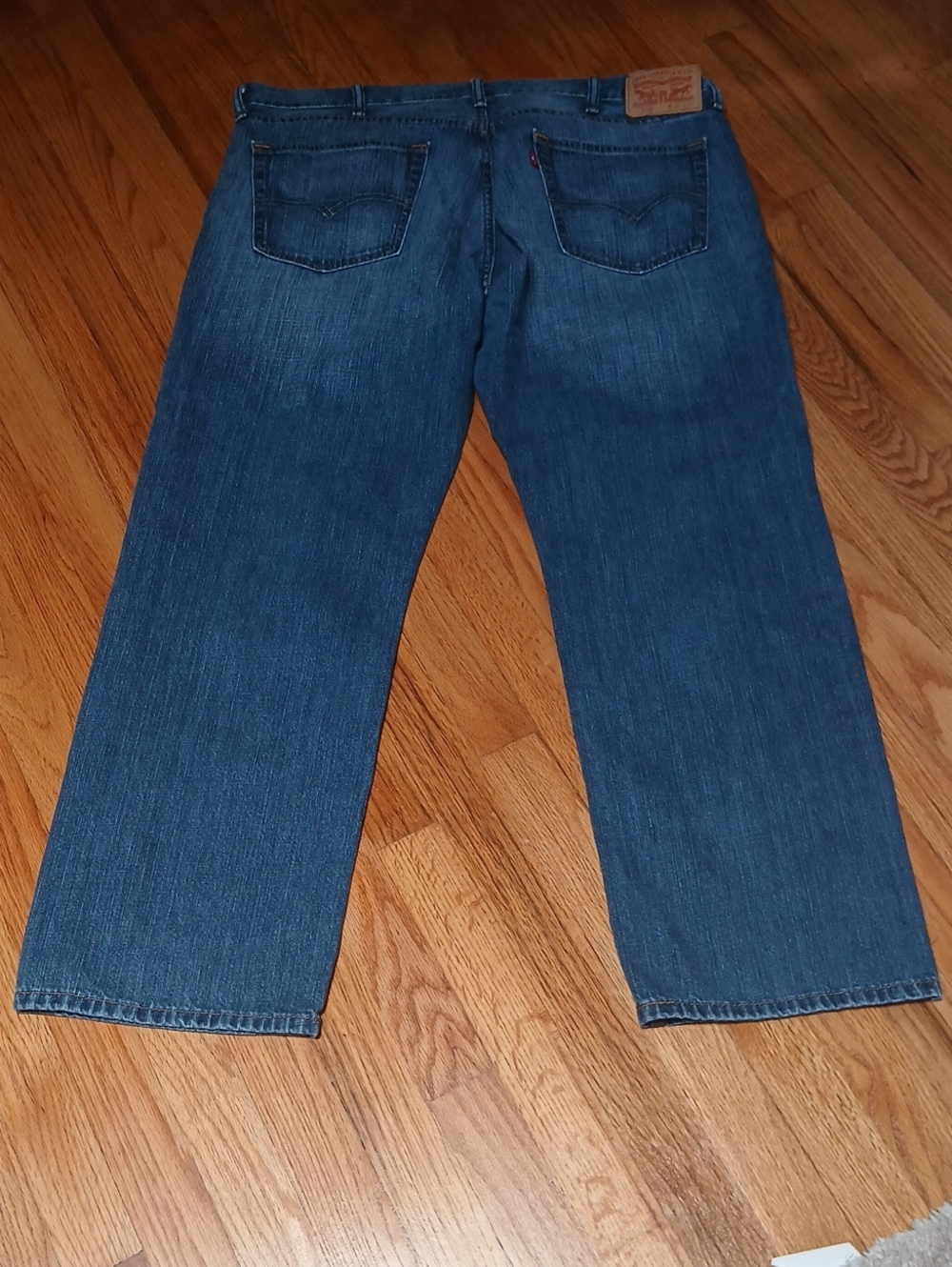 Levi's Men's Dark Blue Straight Jeans 40 X30